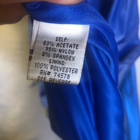 NWT Cache Blue Halter Dress 10 - Picture 3 of 13